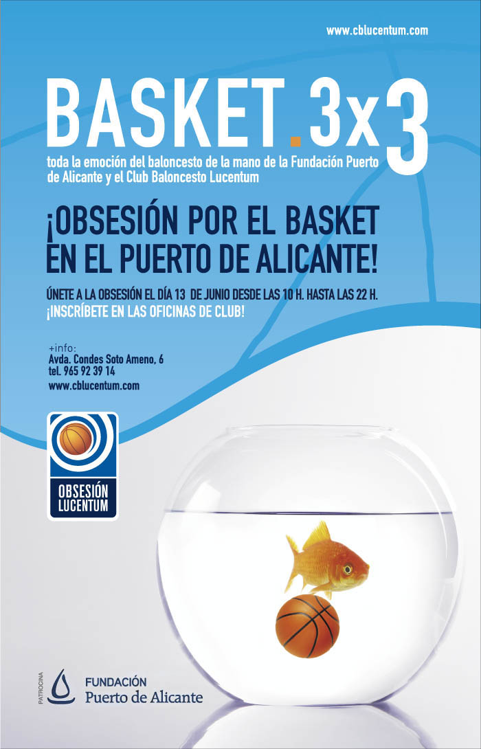 Cartel Lucentum 3x3 Basket