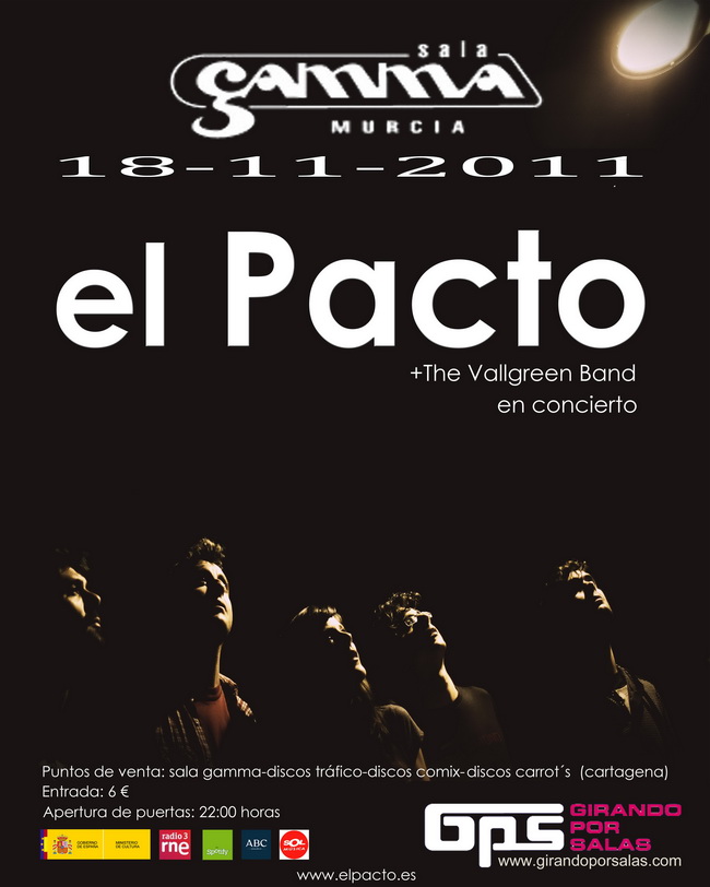 GPS - El Pacto en la Sala Gamma de Murcia