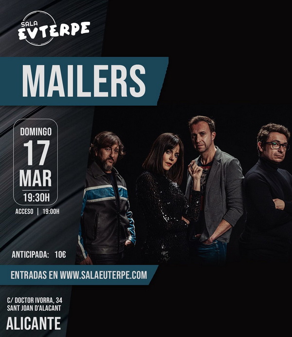 Mailers en la Sala Euterpe